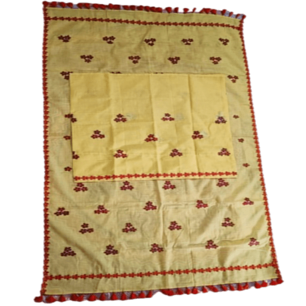 Applique Work Mekhela Chadar For Kids